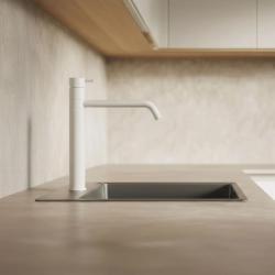 Waterevolution Flow köksblandare matt vit T150BR