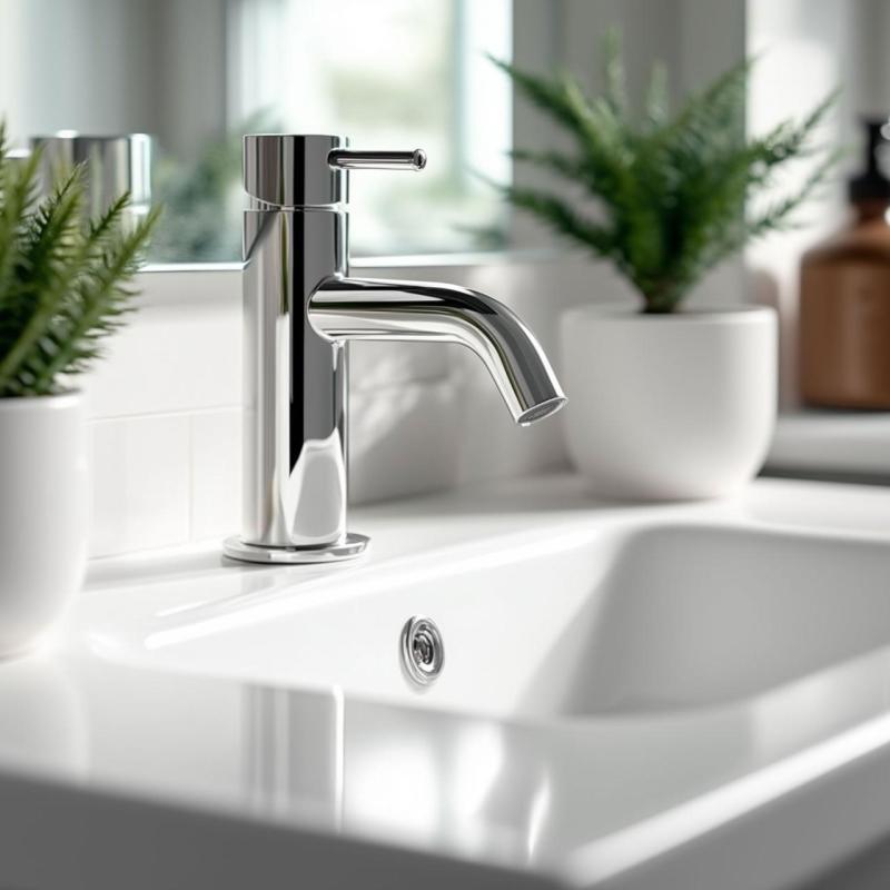 Waterevolution Flow tvättställsblandare krom T1101A01