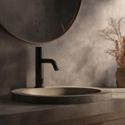 Water Evolution Flow elektronisk tvättställsblandare infraröd batteridriven matt svart T110EBPR