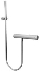 Waterevolution Flow duschtermostat med duschset i rostfritt stål T140TIE