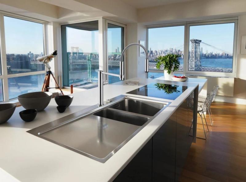 Franke Pescara Semi Pro 360 Kökskran med flexibel pip krom 115.0393.976