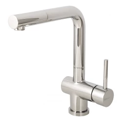 CARESSI Chrome enhands-köksblandare med utdragbar pip krom CA108CH U ECO 1208920642