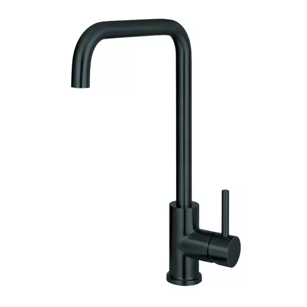 CARESSI Black Line enhands köksblandare rostfritt stål svart CA106BK ECO 1208920646