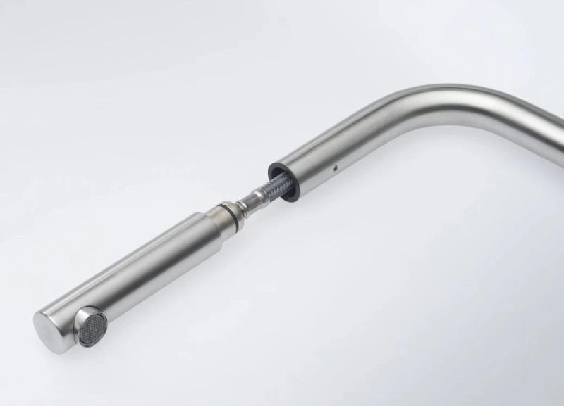 Franke RVS borstad Kökskran Atlas Neo utdragbar pip i rostfritt stål 115.0521.438