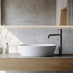 Waterevolution Flow tvättställsblandare för handfat PVD gun metal T115GME