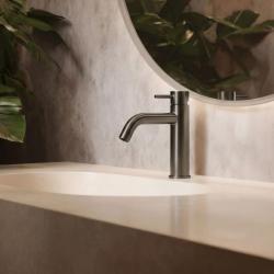 Waterevolution Flow tvättställsblandare PVD gun metal T1101AGME