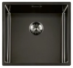 Lorreine 40SP-GunMetal diskho 40x40 PVD gun metal undermontering planmontering och toppmontering 1208952366