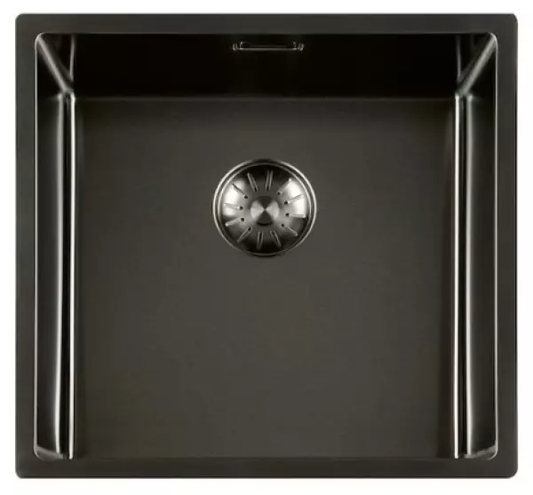 Lorreine 40SP-GunMetal diskho 40x40 PVD gun metal undermontering planmontering och toppmontering 1208952366