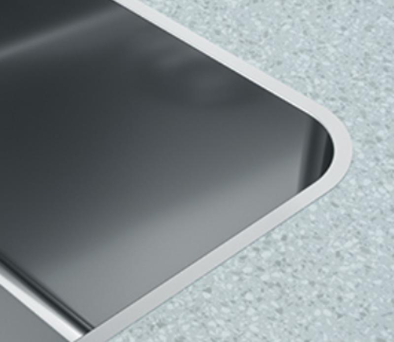 Franke Mythos MYX 210.34 rostfri diskho 34x40 cm planmontering 127.0638.274