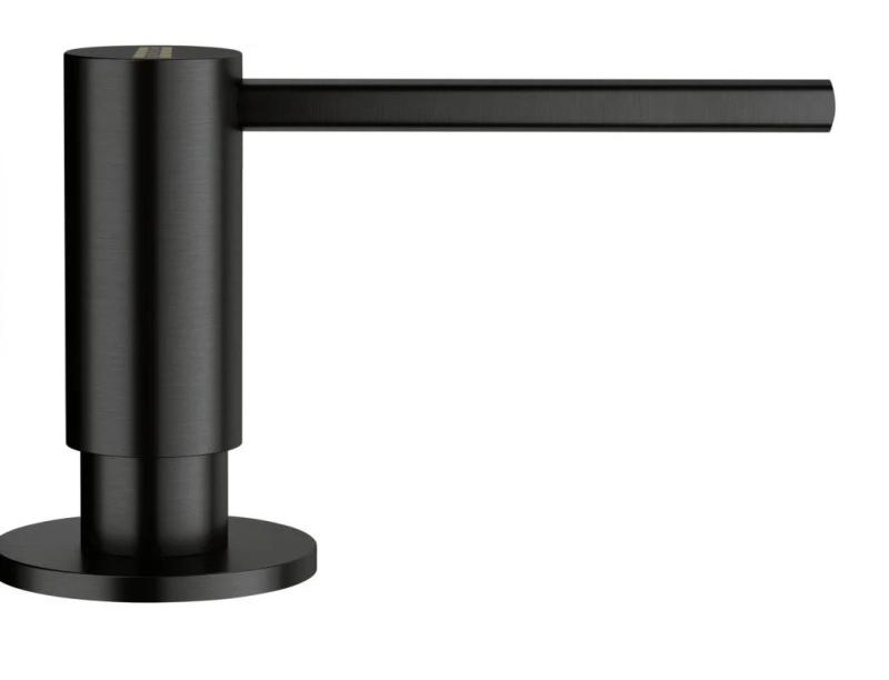 Franke Atlas borstat svart Inbyggd tvålpump 112.0717.102