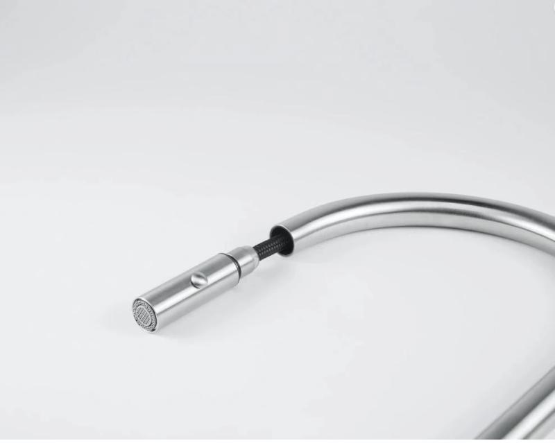 Franke Köksblandare Eos Neo med utdragbar duschhuvud i rostfritt stål 115.0590.045