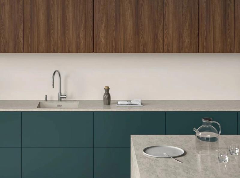 Franke Köksblandare Eos Neo med utdragbar duschhuvud i rostfritt stål 115.0590.045