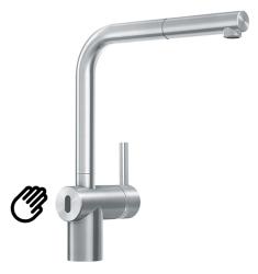 Franke borstad rostfri sensor Köksblandare Atlas Neo med utdragbar pip inox 115.0625.523