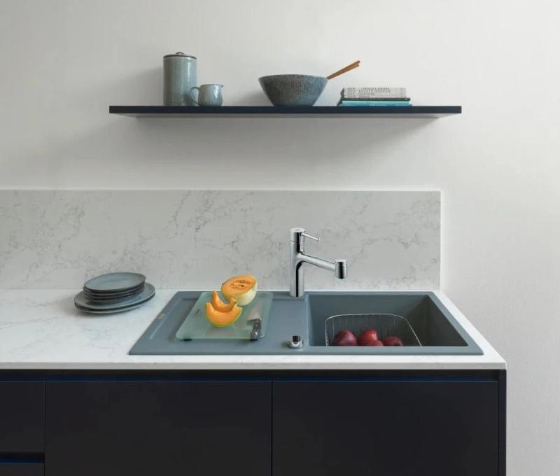 Franke Centro Köksblandare krom med utdragbar dusch 115.0600.131