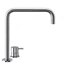 Waterevolution Flow 2-håls tvättställsblandare hög pip 222 krom T122H01