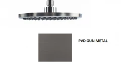 Waterevolution Flow takdusch 250mm PVD Gun Metal T164325GME