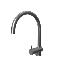 Waterevolution Flow köksblandare PVD Gun metal med utdragbar pip T155GME