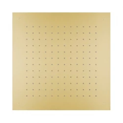 SB Square 316 Inbyggd Takdusch 50x50cm PVD Guld 1208955322