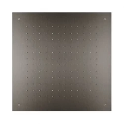 SB Square 316 Inbyggd regndusch 50x50cm PVD gun metal 1208955323