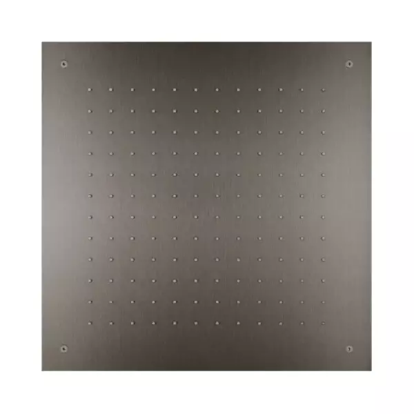 SB Square 316 Inbyggd regndusch 50x50cm PVD gun metal 1208955323