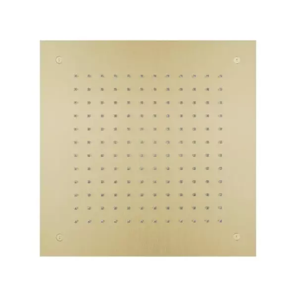 SB Square 316 Inbyggd Regndusch 38x38cm PVD guld 1208955328