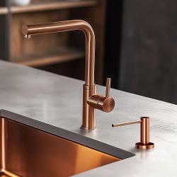 Quadri Swindon Luxe Inbyggd Tvåldispenser PVD koppar påfyllbar ovanifrån 1208956047