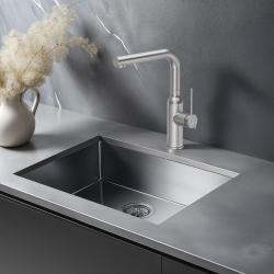 Quadri Stamford köksblandare med utdragbar pip RVS 1208956081