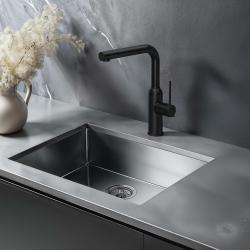 Quadri Stamford köksblandare med utdragbar pip mattsvart 1208956082