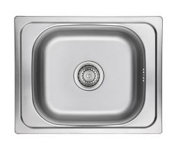 Ausmann Basic rostfri diskho 50x40 cm inklusive vattenlås 1208956975