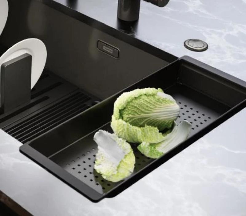 Franke Mythos Masterpiece kopparinsatskorg avfallsbehållare PVD 112.0655.341