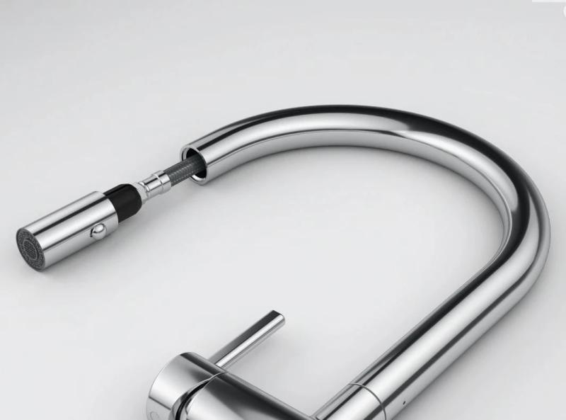 Franke Active J Köksblandare krom med utdragbar dusch 115.0653.401