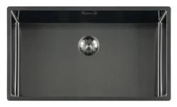 Lorreine Royal gun metal stor diskho 74x40 cm planmontering undermontering och övermontering 74SP-GunMetal 1208957310