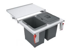 Franke Sorter Garbo 60-2 inbyggt avfallssystem 2 x 18 liter avfallsbehållare 1210284027