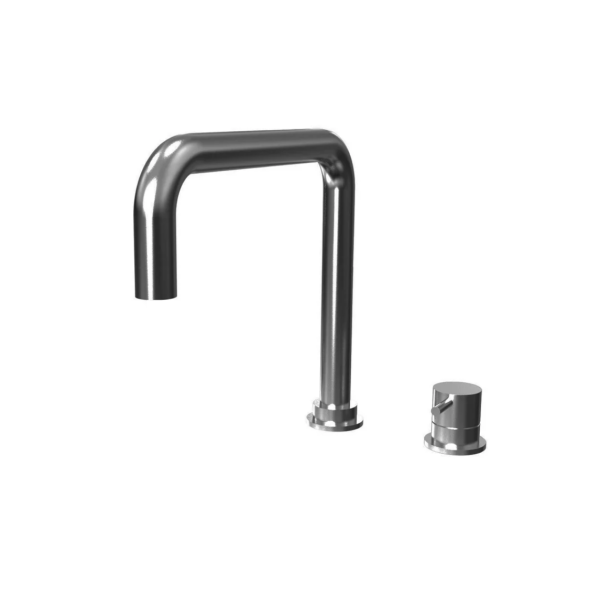 Waterevolution Flow 2-håls köksblandare gunmetal PVD T151HGME