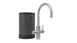 Franke Maris vattenhub 4L-boiler 3-1 med Touch elektronisk kokande vattenkran RVS 160.0702.531