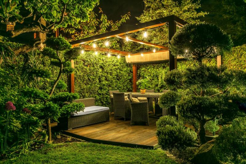 Dekor Trädgårdsslinga 7,5m AC220-240V 50-60Hz 10xE27 2x1,5mm 1208958647