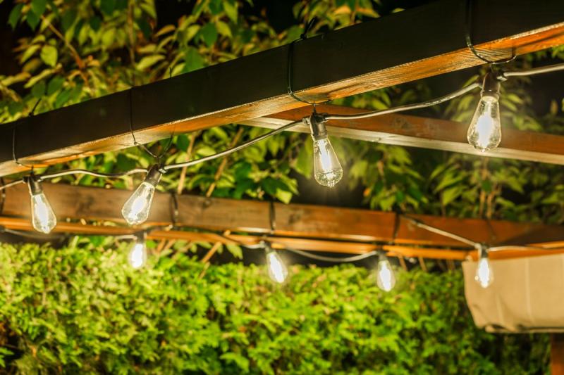 Dekor Trädgårdsslinga 7,5m AC220-240V 50-60Hz 10xE27 2x1,5mm 1208958647