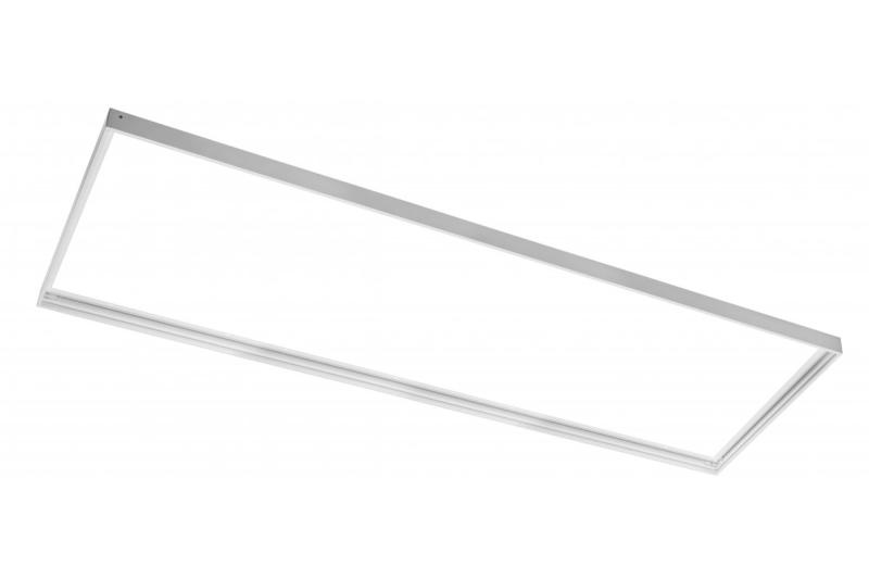 Ram för ytmontage av LED-paneler 30x120cm (TYPU KING, PRINCE, INNOVO), utan skruvar, vit 1208959229