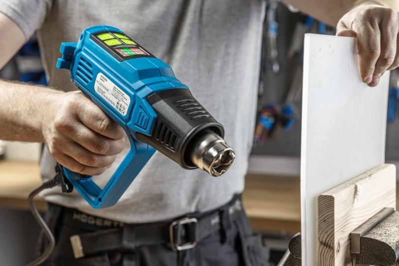 Hoegert LCD Digital Varmluftspistol 2000W 1208960197