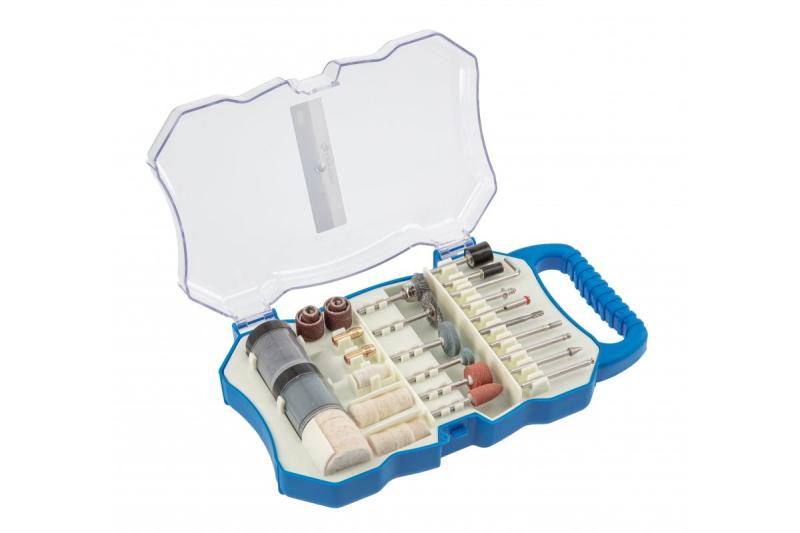 Hoegert Reservdelssats för mini slipmaskin, 71 delar. 1208960203