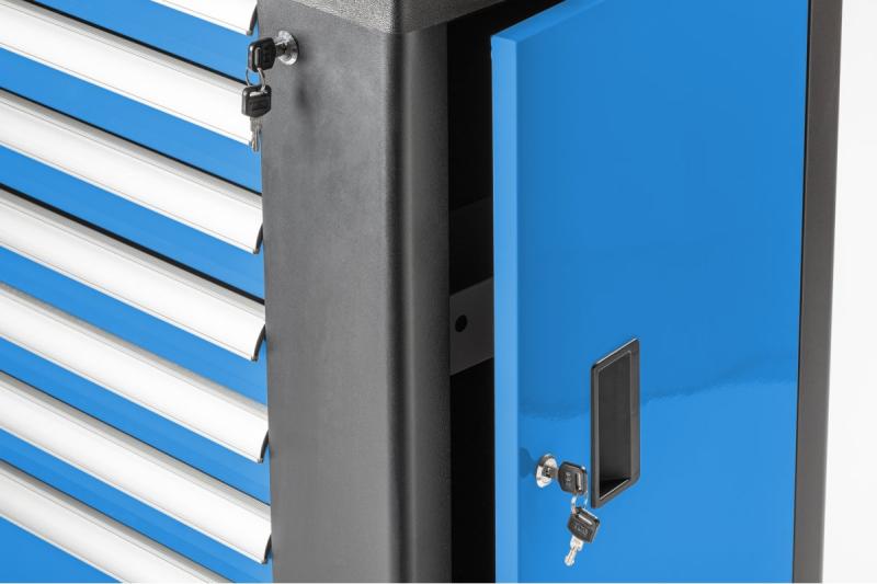 Hoegert Verktygslåda med 7 lådor och sidodörr. 1208962009