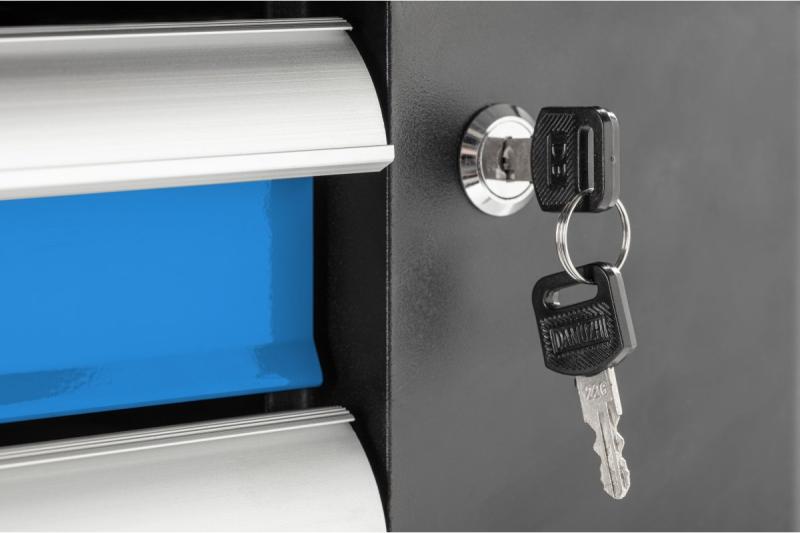 Hoegert Verktygslåda med 7 lådor och sidodörr. 1208962009