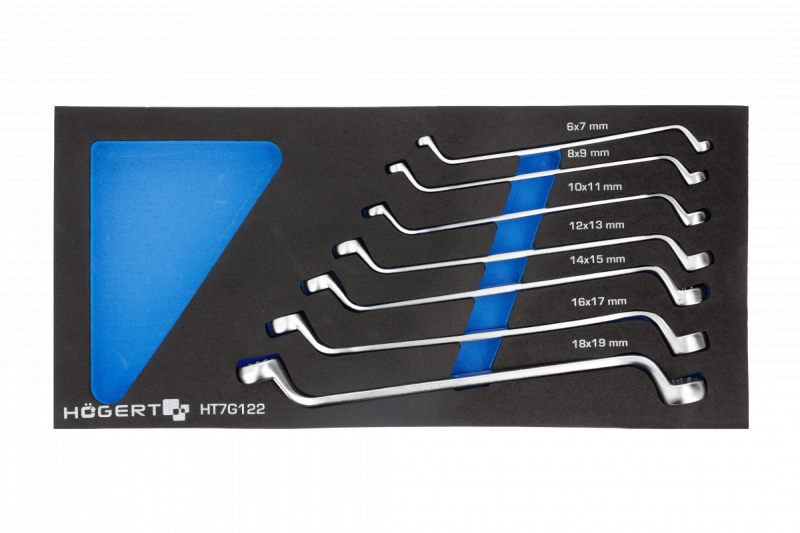 Hoegert 7-låda verktygsskåp med en sidodörr med tillbehör 544 stycken. 1208962010