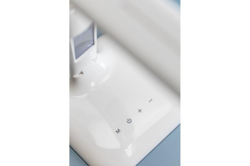 Dekor Bordslampa GALACTIC LED 5W 240lm AC220-240V 50/60Hz justerbara färger (3000K 4000K 6000K) kalender alarm termometer vit hölje. 1208962484