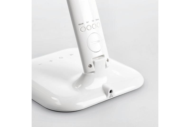 Dekor Bordslampa GALACTIC LED 5W 240lm AC220-240V 50/60Hz justerbara färger (3000K 4000K 6000K) kalender alarm termometer vit hölje. 1208962484