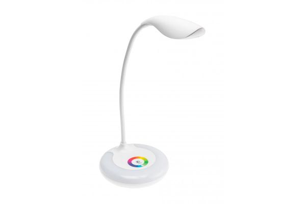 Här är den översatta texten till svenska:

Dekorationsbordslampa GALACTIC LED 5W 240lm 5V DC 4000K RGB bas USB-laddning vit kropp 1208962485