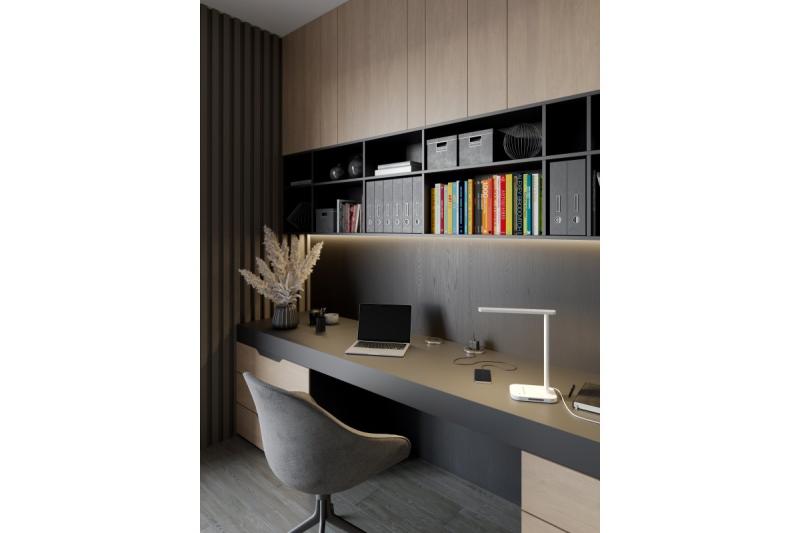 Dekorativ skrivbordslampa Gale 8 W 550 lm AC220-240V 5-CCT 10-stegs dimning PF>0 5 RA>80 vit 1208962486