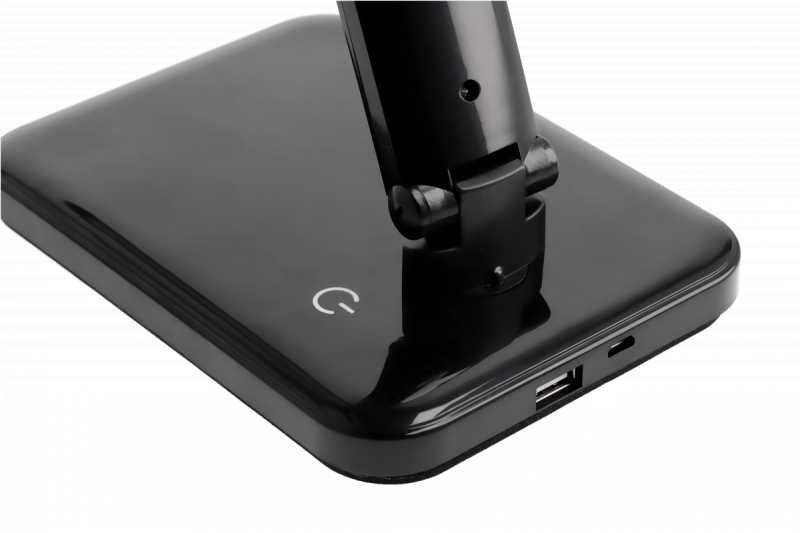 Dekor HIKARI LED skrivbordslampa 6W 400lm AC220-240V 50/60Hz CCT svart 1208962495