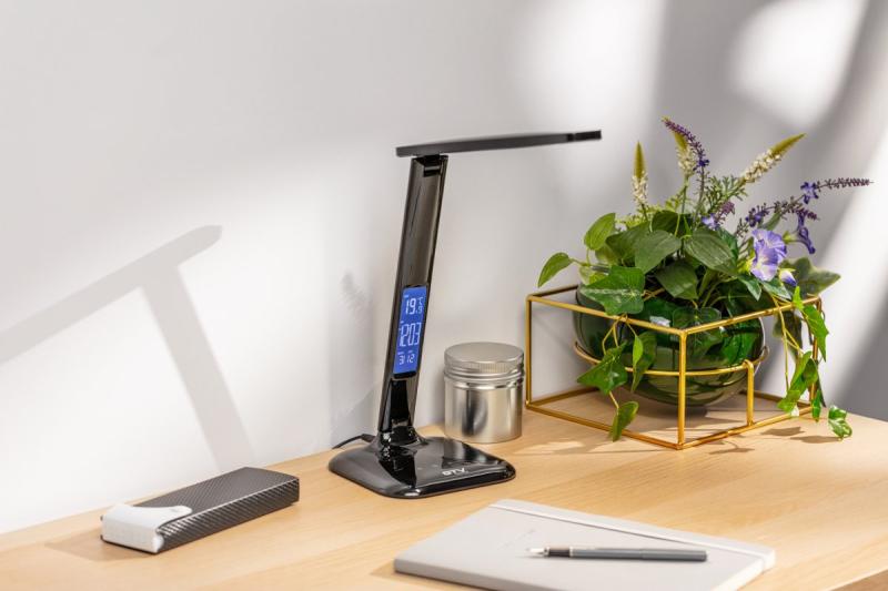 Dekor Bordslampa LINEAR 7W 420lm AC220-240V 3-CCT 5-stegs dimning PF>0,5 RA>80 svart 1208962501