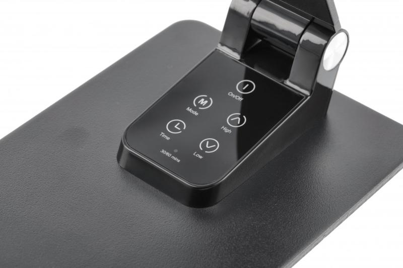 Dekor Skrivbordslampa Loneos 12W 700lm AC220-240V 3-CCT 5-stegs dimning RA>80 USB svart 1208962502